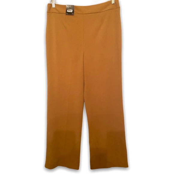 NWOT INC Grommet Mid-Rise Wide Leg Dress Pants 14 - Picture 2 of 14